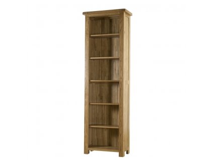 Dubová knihovna SRDK45 64x32x200, rustikální dřevěný nábytek