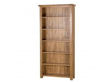 Dubová knihovna SRDK50 97x32x200, rustikální dřevěný nábytek