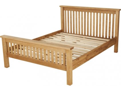 Postel SOH30, 167,5x211,5x106, dubový nábytek