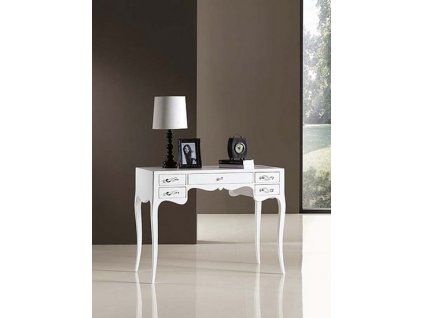 Psací stůl AM413, Italský stylový nábytek, provance. (dekoru AM ořech červotoč)