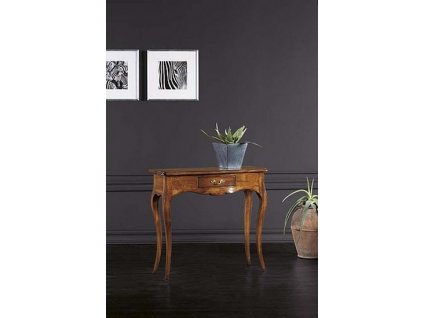Konsolový stolek AM184/A, Italský stylový nábytek, provance. (dekoru AM ořech červotoč)