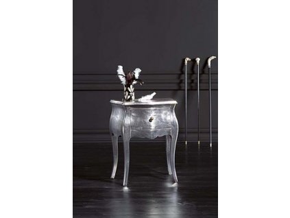 Noční stolek AM298, Italský stylový nábytek, provance. (dekoru AM ořech červotoč)