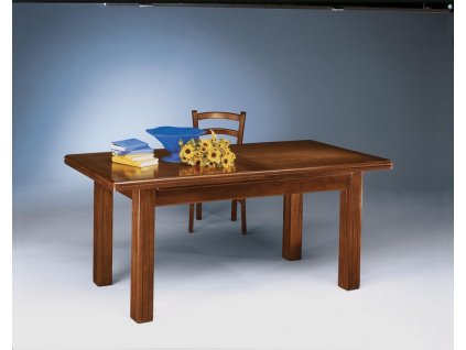 Jídelní stůl, rozkládací AMZ745B, Italský stylový nábytek (dekoru AM ořech červotoč)