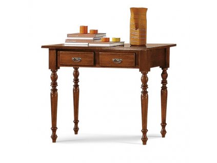 Psací stůl AMZ457A, Italský stylový nábytek, provance (dekoru AM ořech červotoč)