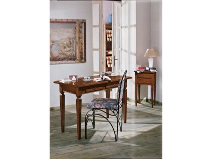Psací stůl AMZ549A, Italský stylová nábytek, provance (dekoru AM ořech červotoč)