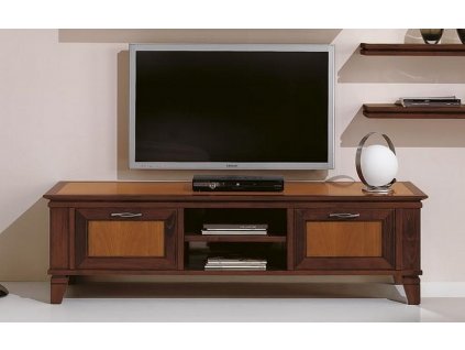 TV komoda AMZ001A, Italský stylový nábytek, provance (dekoru AM ořech červotoč)