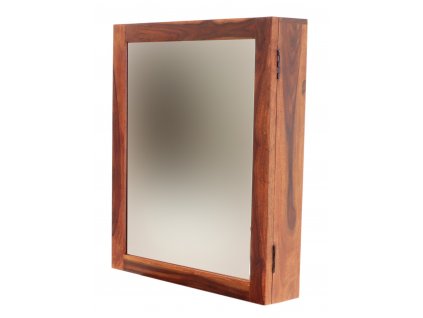 Zrcadlová skříňka Nela ZS, koupelnový nábytek z masivu palisandru