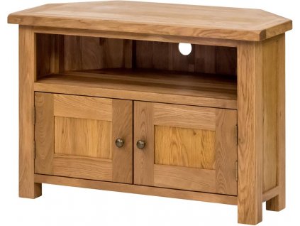 Rohová TV komoda SOE15, 98x50x67, dubový nábytek