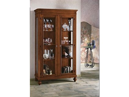 Vitrína AMZ1511A, Italský stylový nábytek, provance