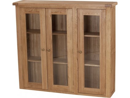 Vitrína SOD40, 138x31,5x123, dubový nábytek