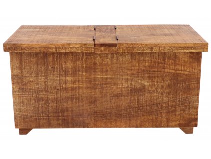 Truhla RETRO BOX1 90x45x45 z tvrdé dřeviny mango