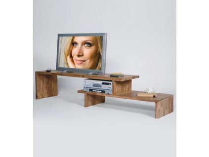 TV stolek WD-74847 180x42x45 z masívu palisandru (Odstín palisandru natural)