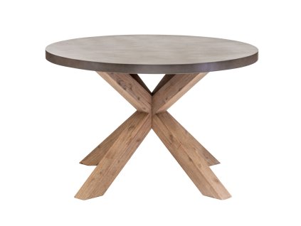 Kulatý jídelní stůl Come dub 120x120x77