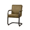 industriální kožená čalouněná židle volano NC0320
