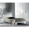 Jedno a půllůžková postel ve stylu Provence AMHEC040, italský nábytek (dekoru AM ořech červotoč)