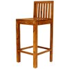 Barová židle BAR CH, Indický nábytek z masivu