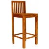 Barová židle BAR CH, Indický nábytek z masivu