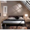 Dvoulůžková postel ve stylu Provence AMHEC027, italský nábytek (dekoru AM ořech červotoč)