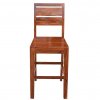 Barová židle BAR-CHR, Indický nábytek z masivu