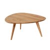6192 6 stylovy konferencni stolek z masivniho dubu orbetello ovalny d 96 cm