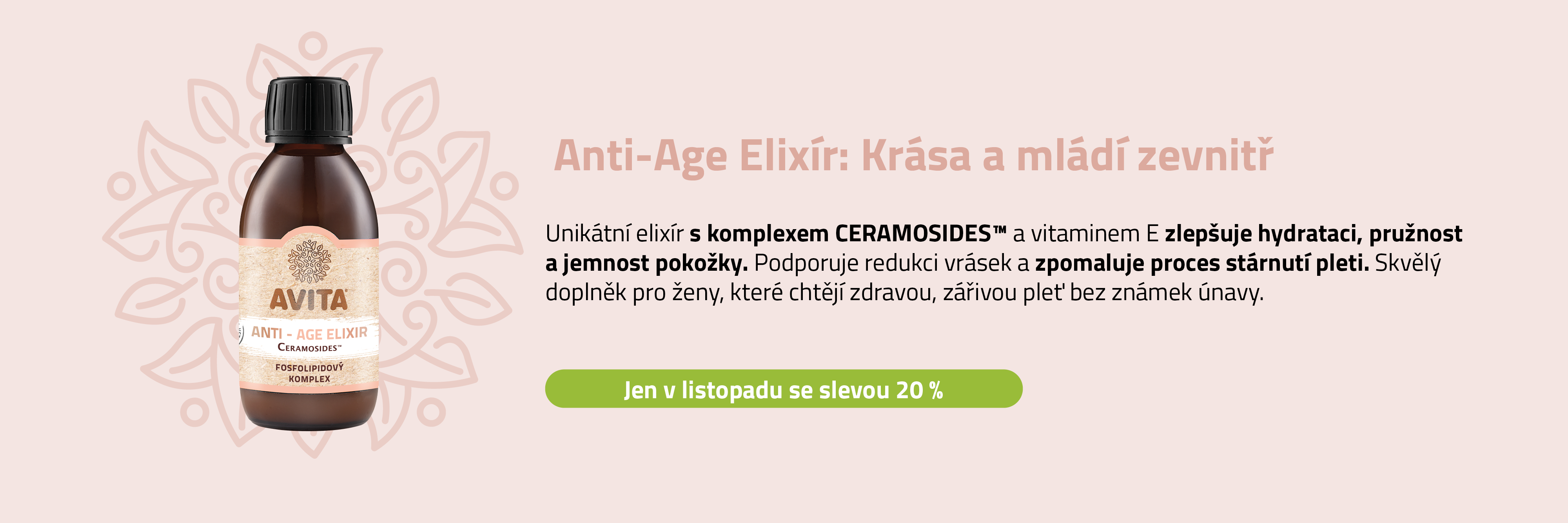 Anti Age Elixir krasa a mládí zevnitř