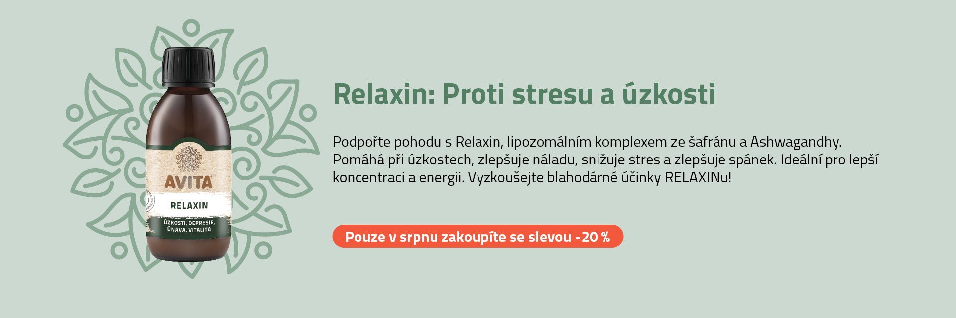 Relaxin proti stresu a uzkosti