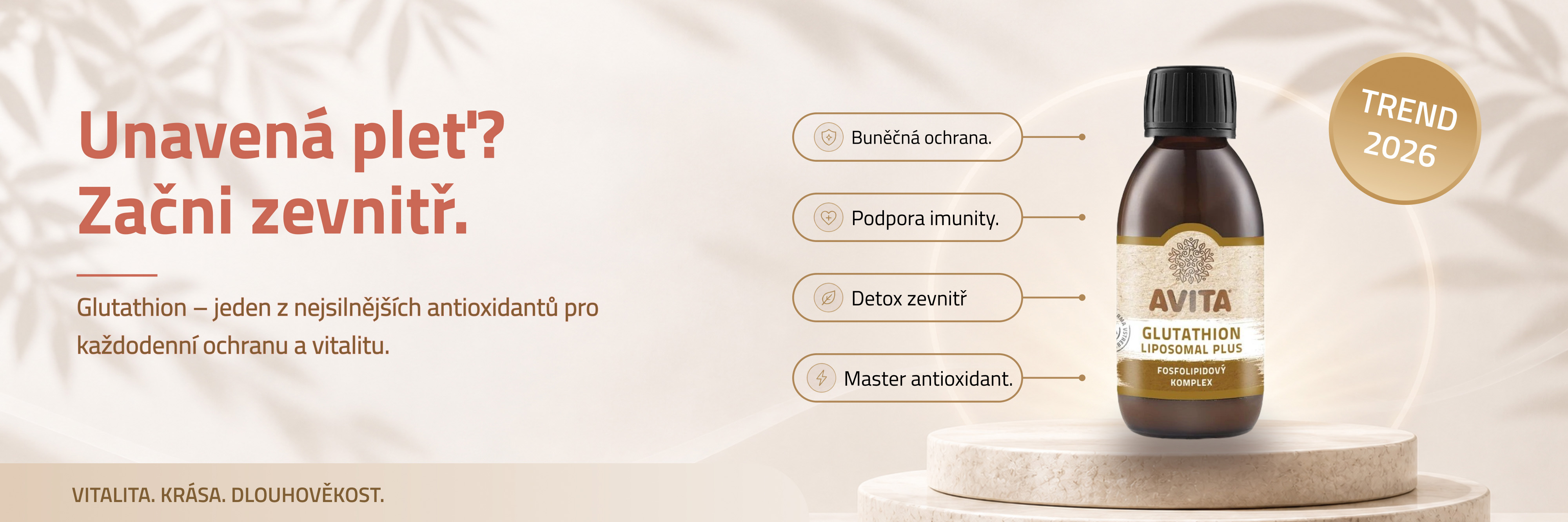 Glutathión: Prečo je majster antioxidant najväčším beauty a long