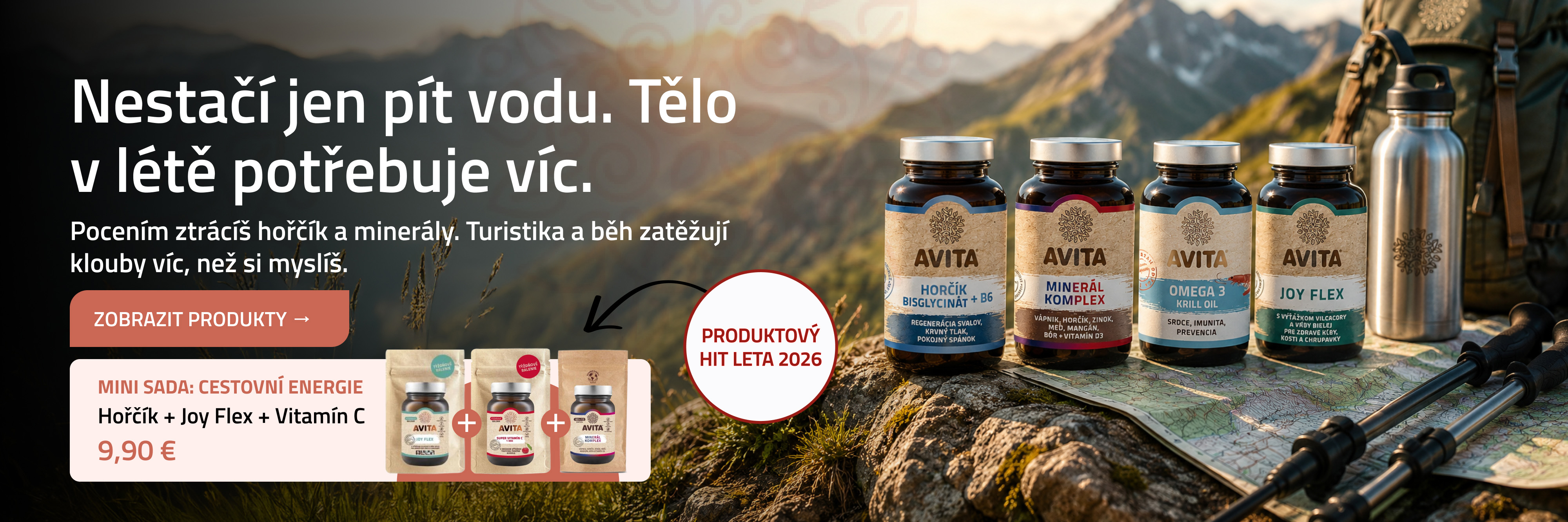 Nestaci len pit vodu telo potrebuje mineraly