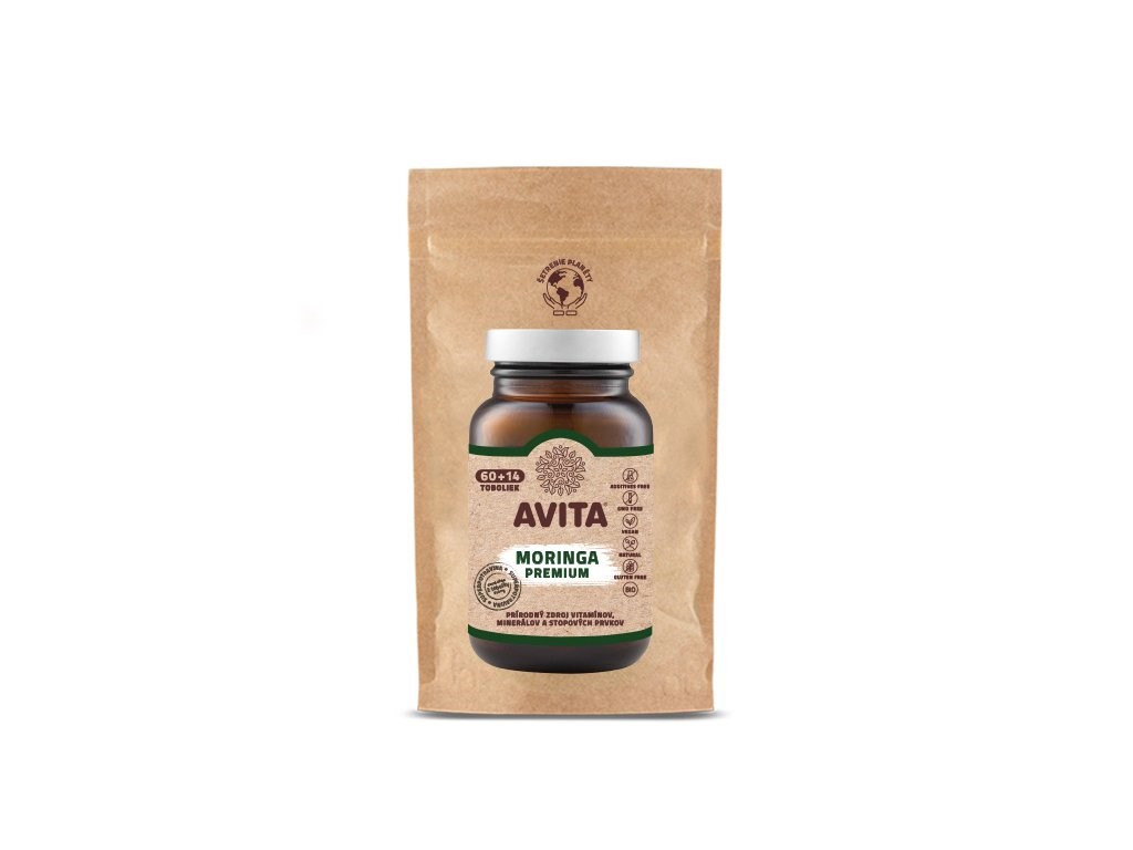 AVITA MORINGA PREMIUM / EKO balení 60 + 14 kapslí