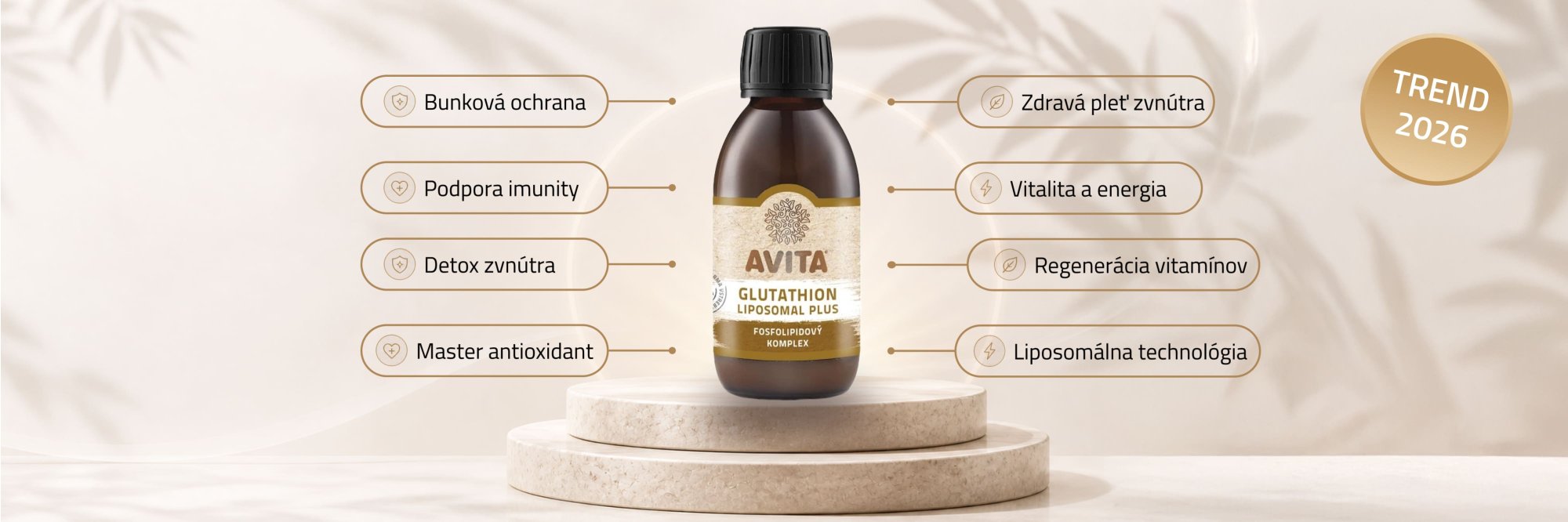 Glutathión: Prečo je majster antioxidant najväčším beauty a longevity trendom roku 2026