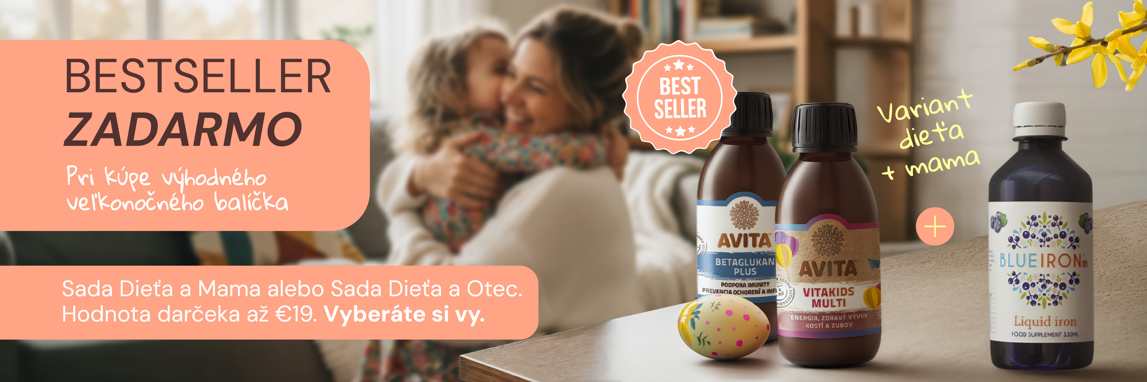 Velkonocna ponuka sada Mama a dieta a Otec a dieta