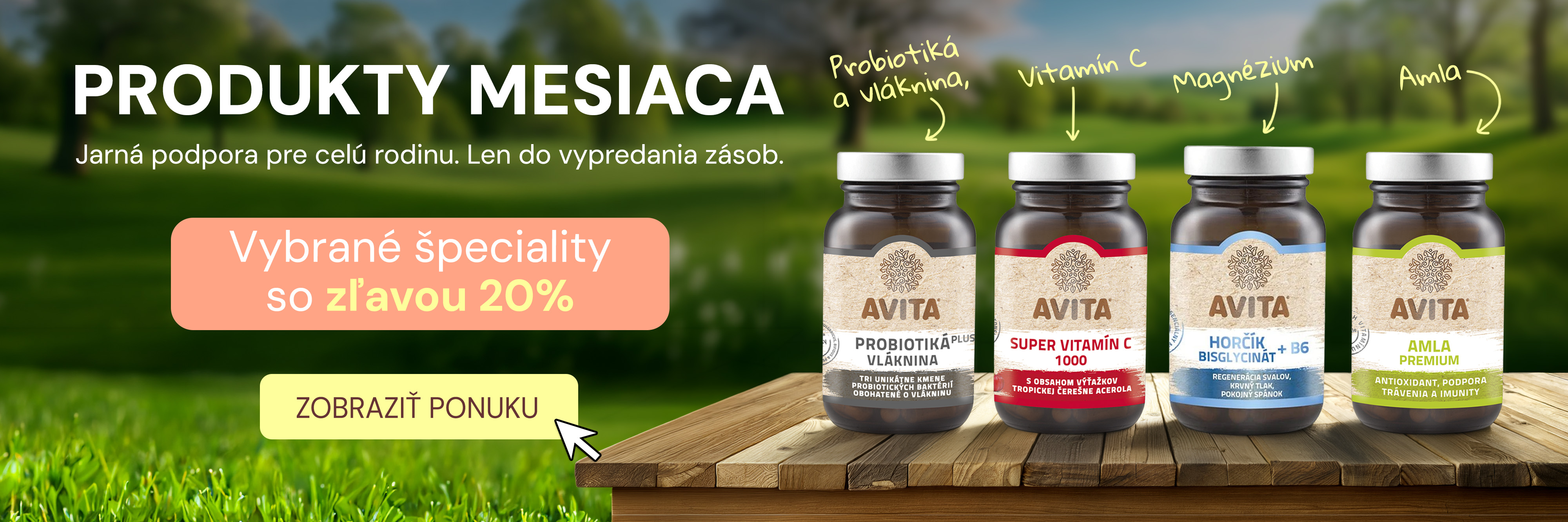 Jarna podpora zdravia pre celu rodinu