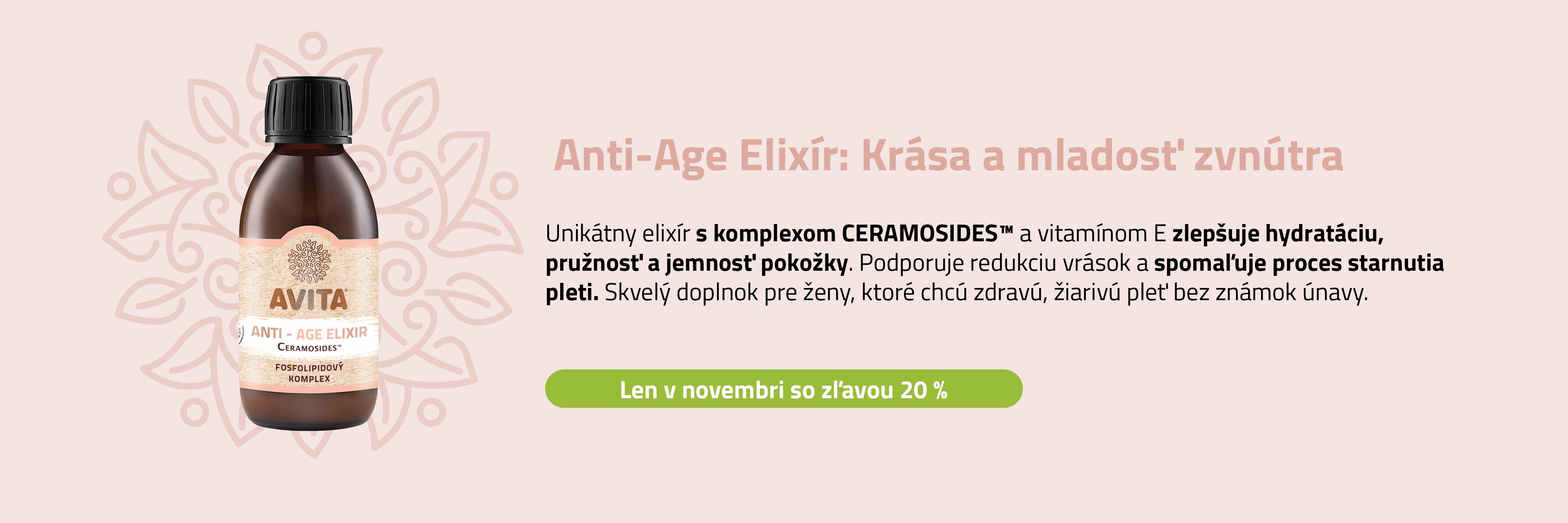 Anti Age Elixir krasa a mladost zvnutra