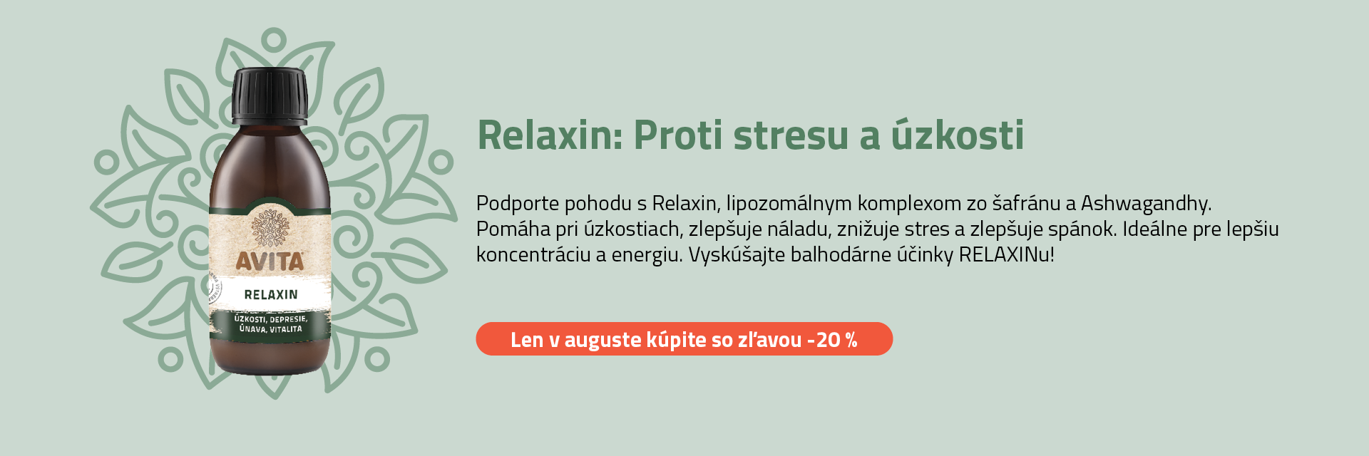 Relaxin proti stresu a uzkosti