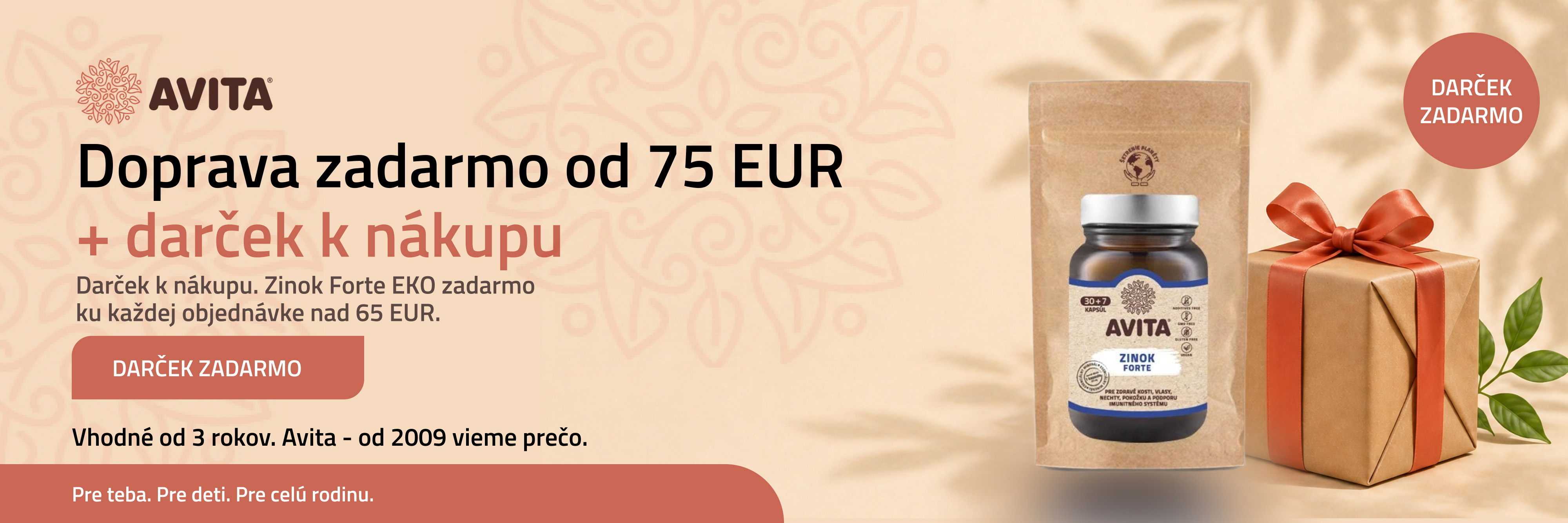 Avita banner Zinok Forte eko darcek nad 65 e