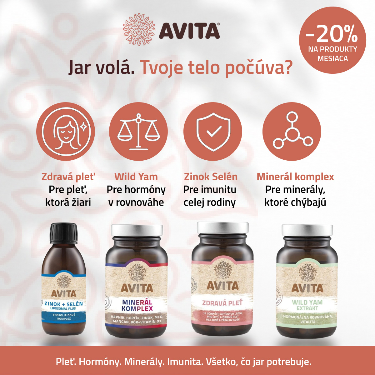 Jarna podpora zdravia pre celu rodinu