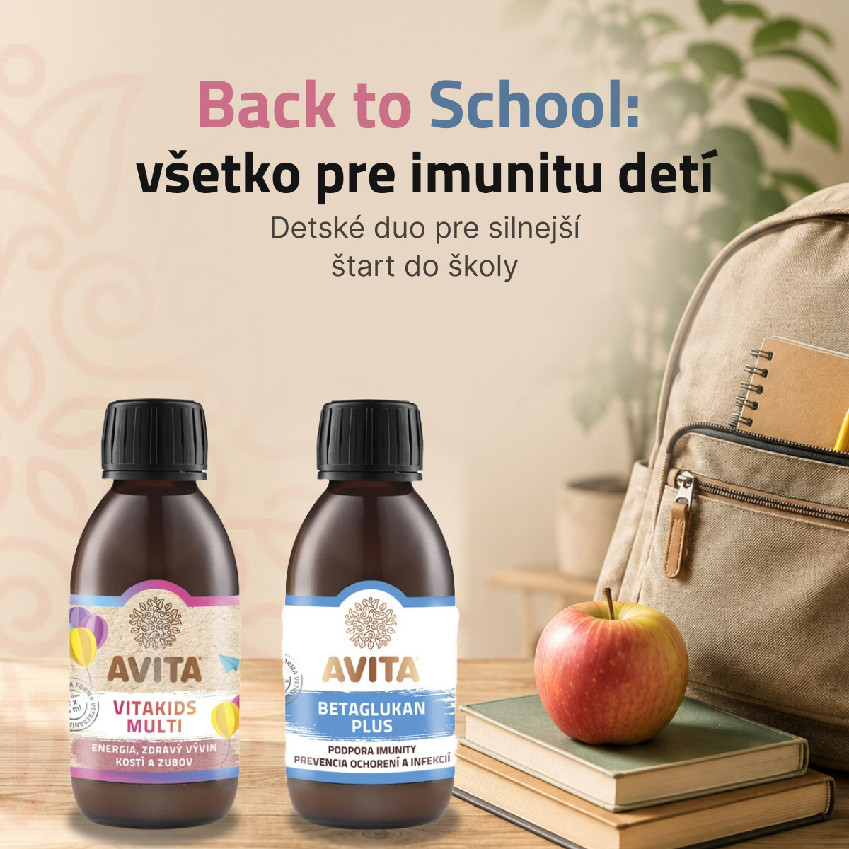 Back to school vsetko pre imunitu deti