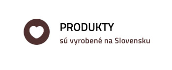 Produkty sú vyrobené na Slovensku