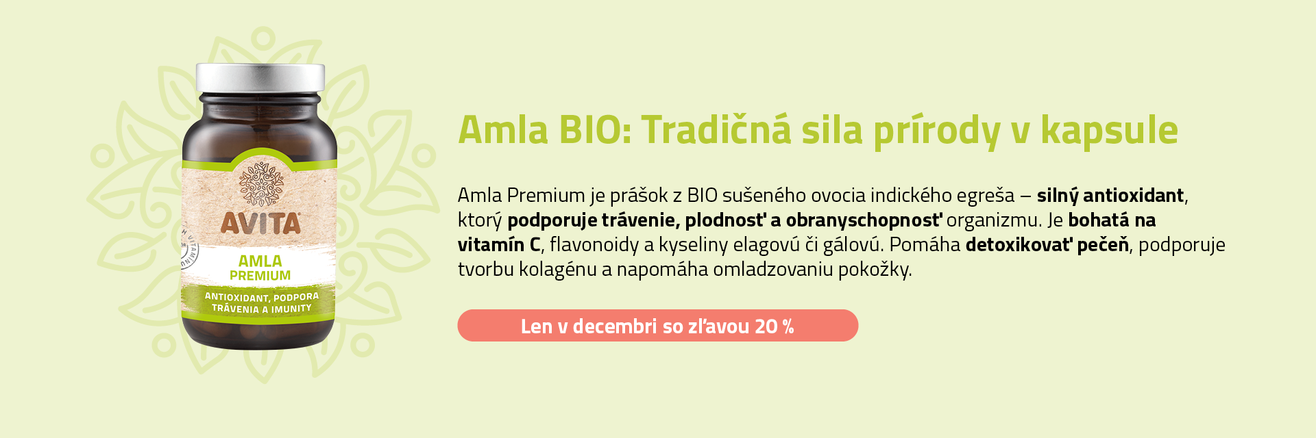 Tradicna sila prirody v kapsule