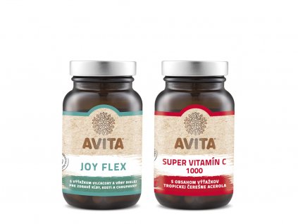 Joy Flex a Super vitamin C 1000 vyziva klbovych chrupaviek