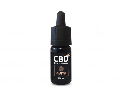 CBD konopný olej 5% full spectrum 500 mg tlmí bolesti pomáha pri reume