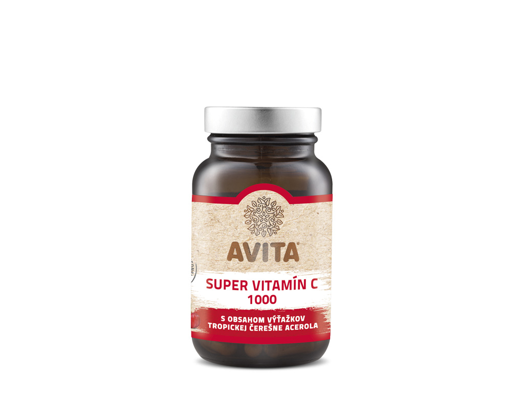 Avita SUPER VITAMIN C 1000 doplnok výživy 60 kapsúl