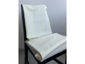 Vaflový ručník 50x70 cm (mléčný)  Směs lnu a bavlny