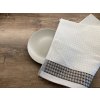 Kuchyňská utěrka 49x70 cm (vaflová)  Směs lnu a bavlny