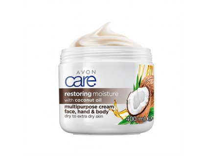 Krém na obličej, ruce a tělo s kokosovým olejem