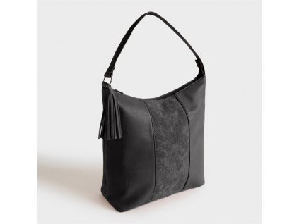 kabelka snake panel hobo cerna