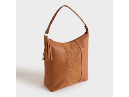 kabelka snake panel hobo hneda