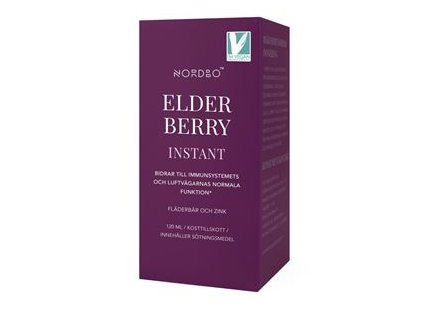 Elderberry Instant 120 ml (Extrakt z černého bezu + zinek)