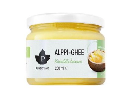 Ghee (from Alps) BIO 250 ml (Alpské bio Ghí)