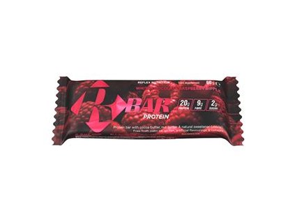 R-Bar Protein 60g bílá čokoláda s malinou (Proteinová tyčinka)